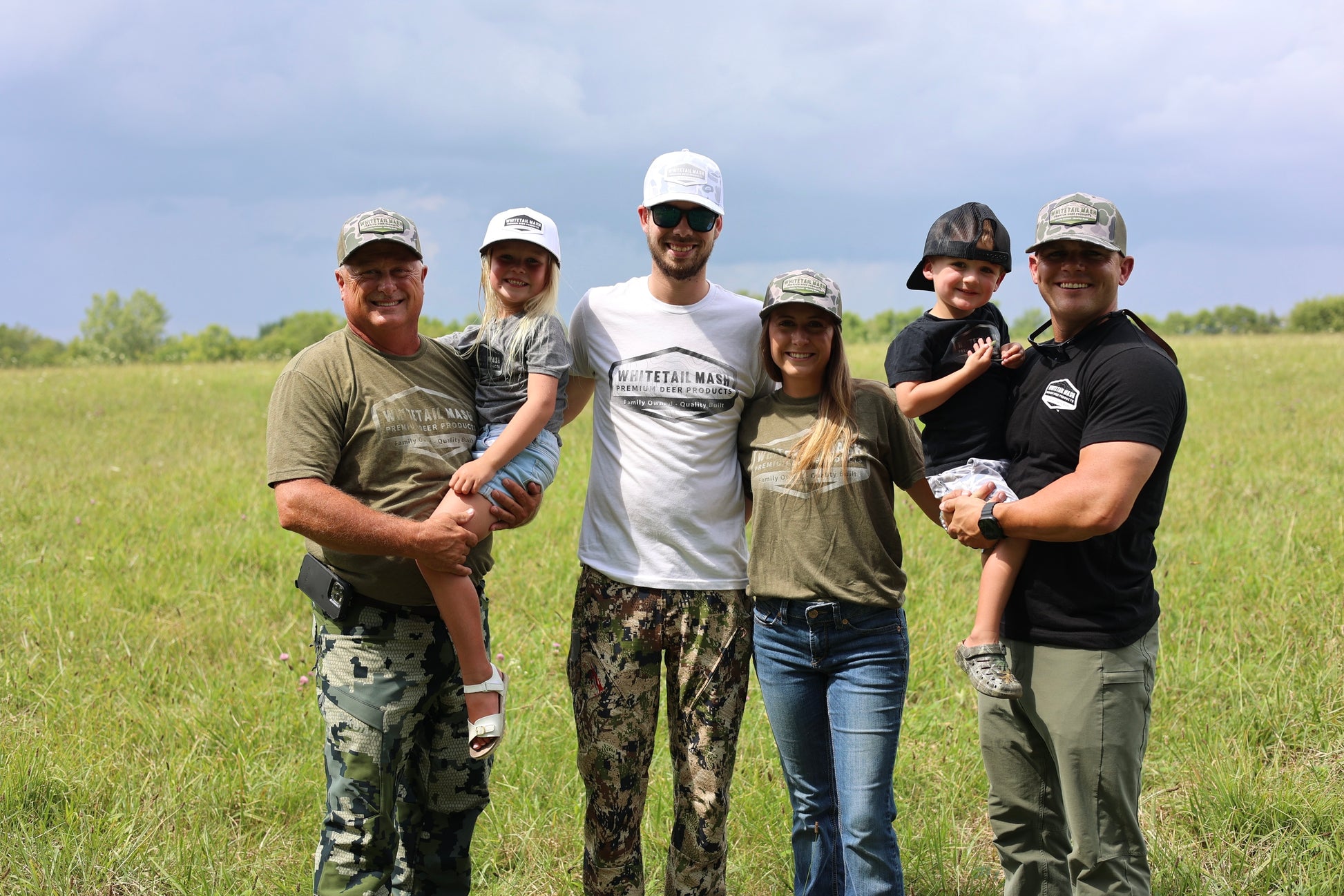 Whitetail Mash Triblend Short Sleeve Tee