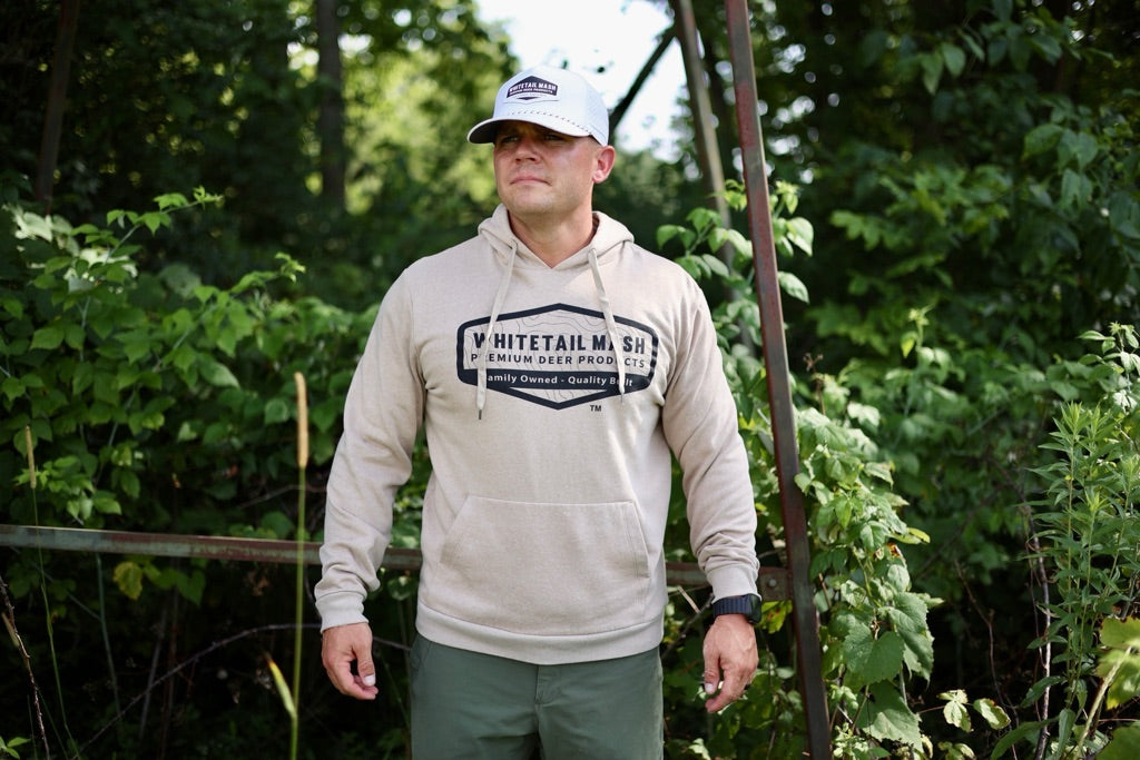 Whitetail Mash Triblend Fleece Hoodie