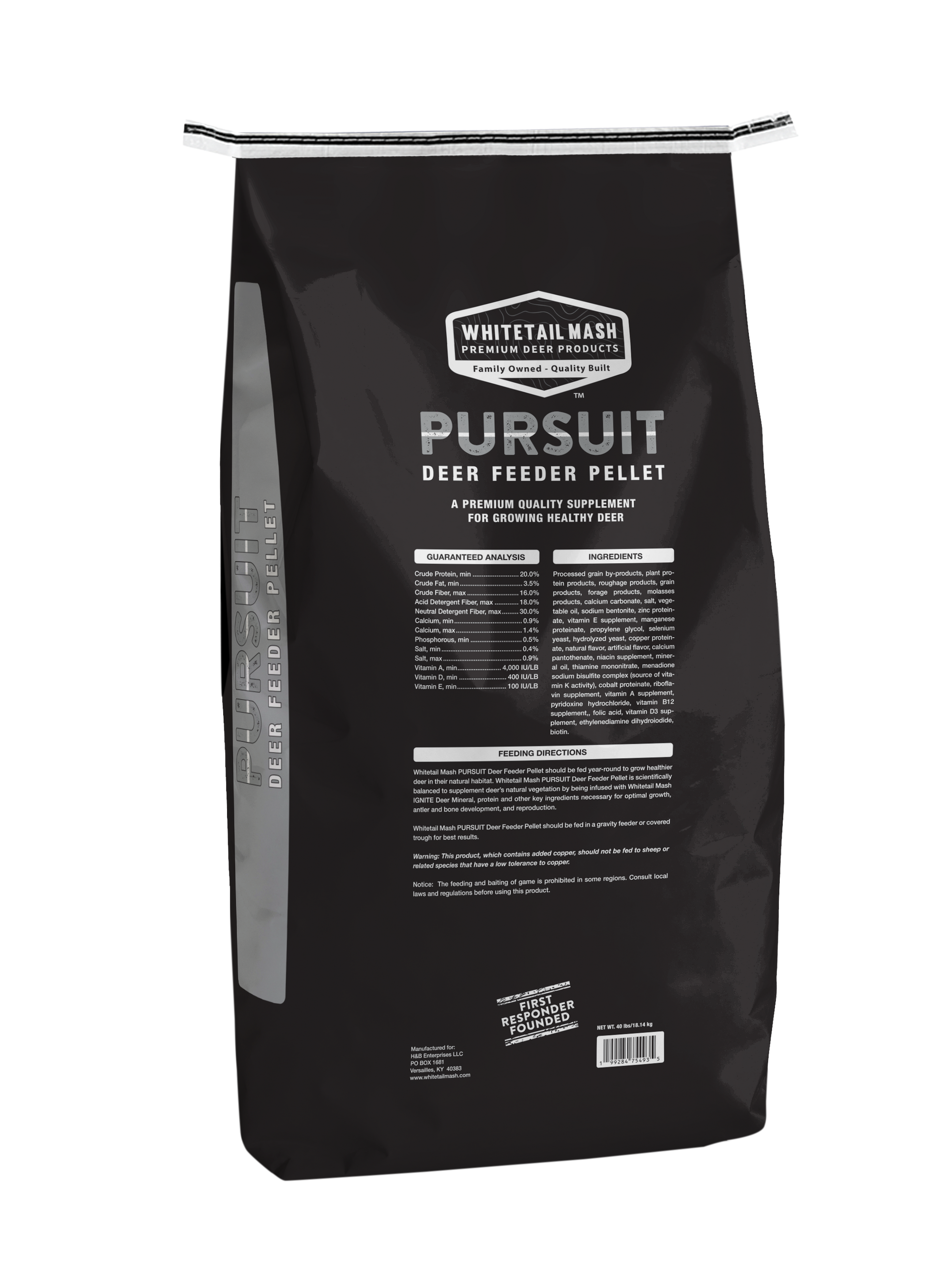 Whitetail Mash Pursuit Deer Feeder Pellet