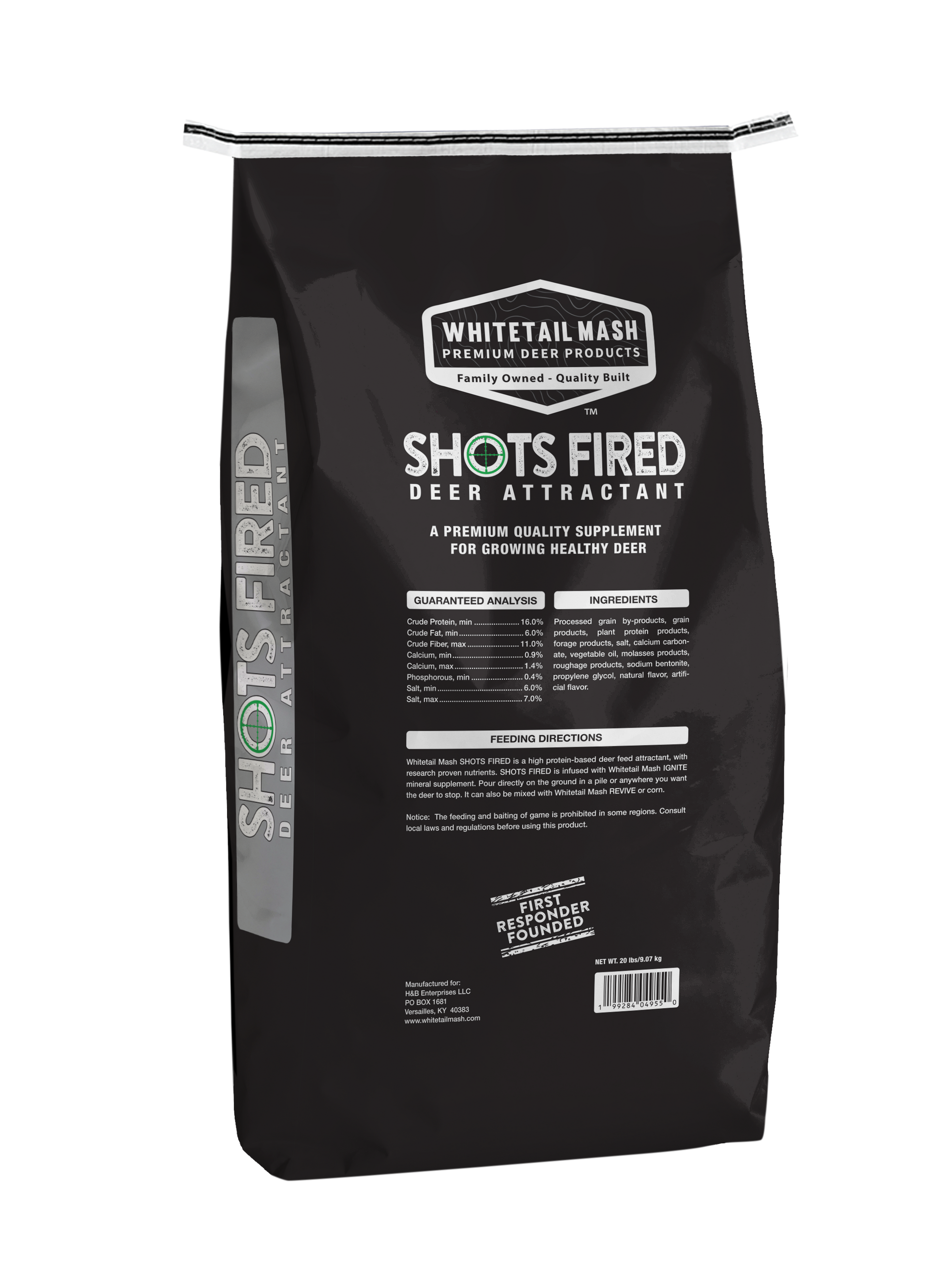 Whitetail Mash Shots Fired Deer Attractant