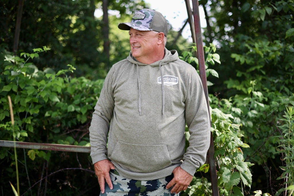 Whitetail Mash Triblend Fleece Hoodie