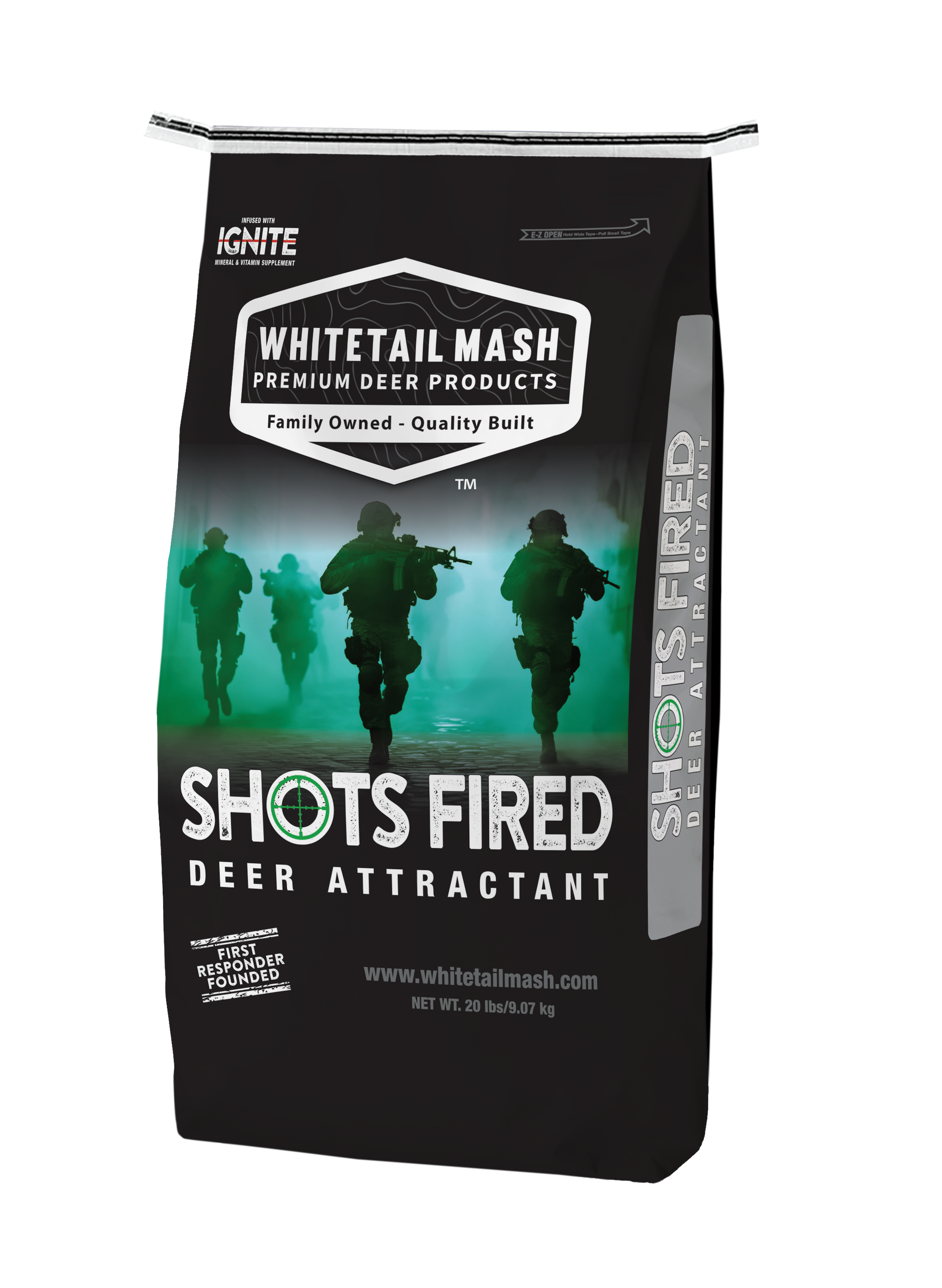 Whitetail Mash Shots Fired Deer Attractant