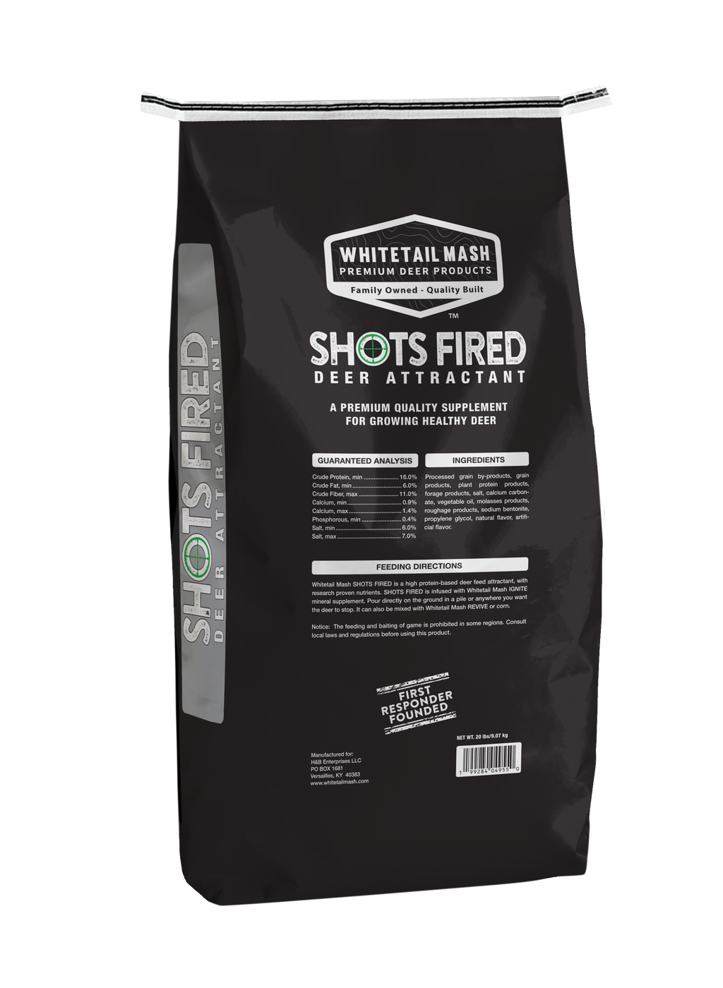 Whitetail Mash Shots Fired Deer Attractant