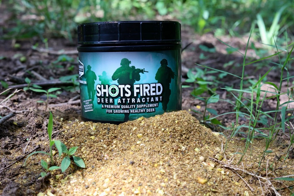 Whitetail Mash Shots Fired Deer Attractant